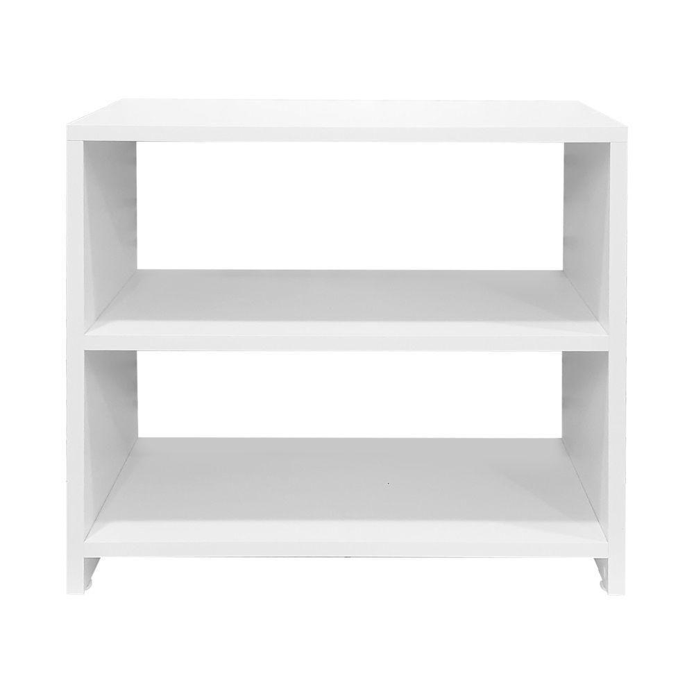 Sapateira Branca Para Quarto Sala 50 X 40 X 25Cm - 1