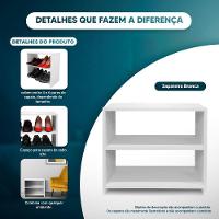 Sapateira Banco Para Quarto Sala Hall 50Cm
