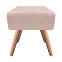 Puff Ibiza Quadrado Suede Bege Natural - 9