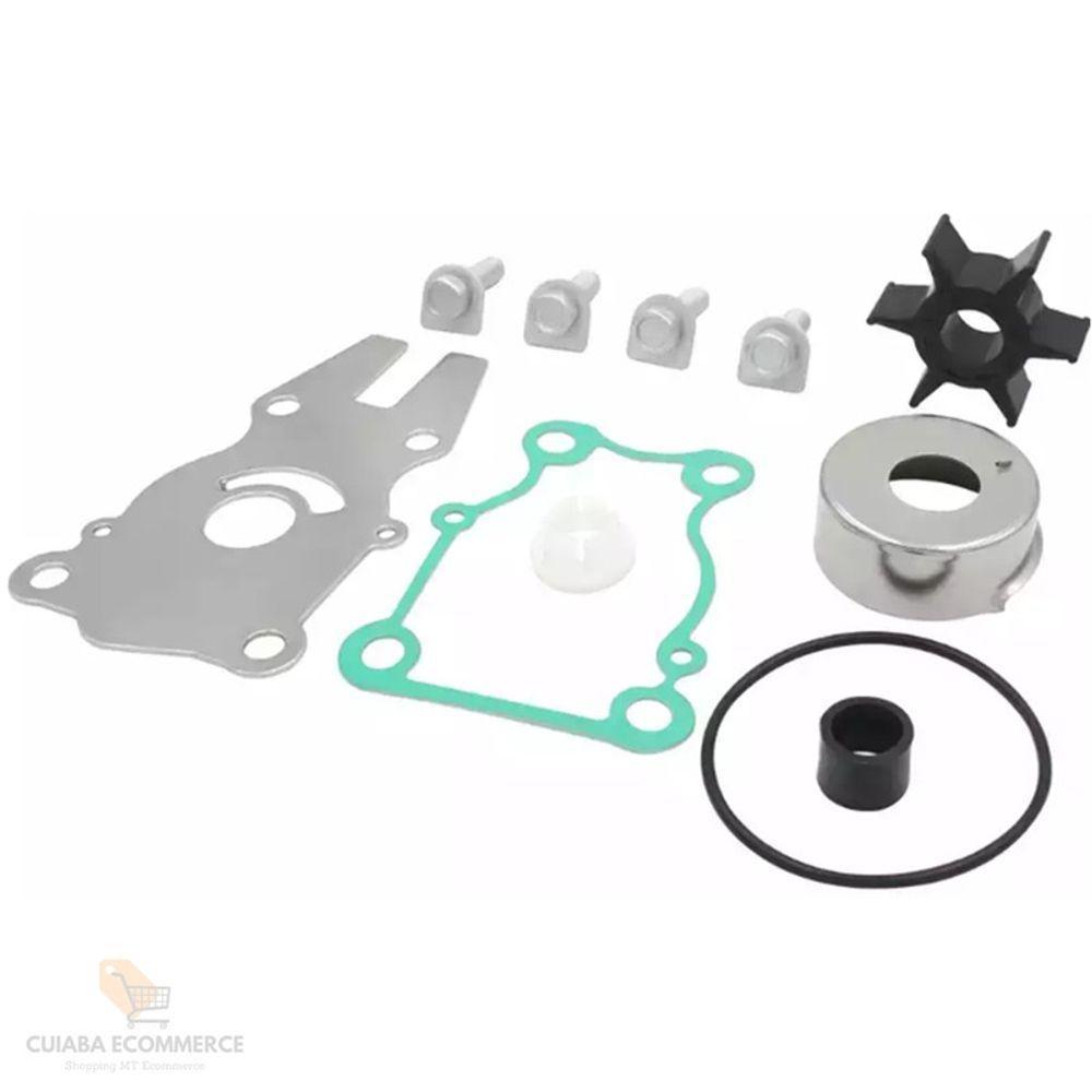 Kit Reparo Bomba De água Yamaha 40hp 2009 Com Junta - 4