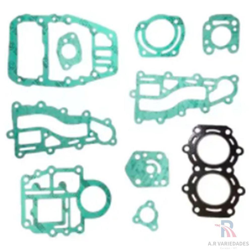 Junta Do Motor Suzuki 15hp 2 Tempos 9,9 Hp De Barco - 2