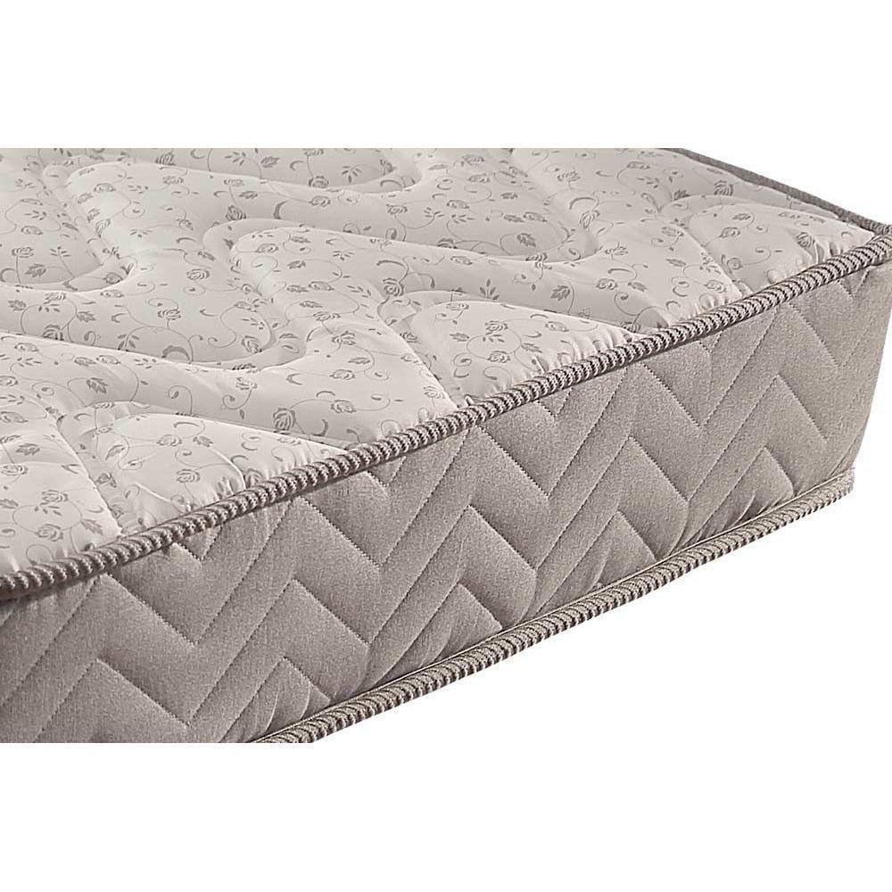 Cama Box Queen: Colchão Espuma Paropas D45 Pasquale + Base CRC Suede Clean(158x198) - 2