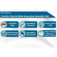 Cama Box Queen: Colchão Molas Ensacadas Polar MasterPocket Serenatta + Base CRC Rústico Black(158x198) - 3