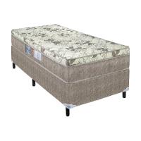 Conjunto Solteiro 088x188x53cm Floral Ortopédico C/Branco - 1