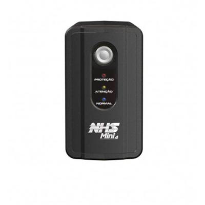 Nobreak Mini 4 700va Mono Memória Flash - Preto 110-127v
