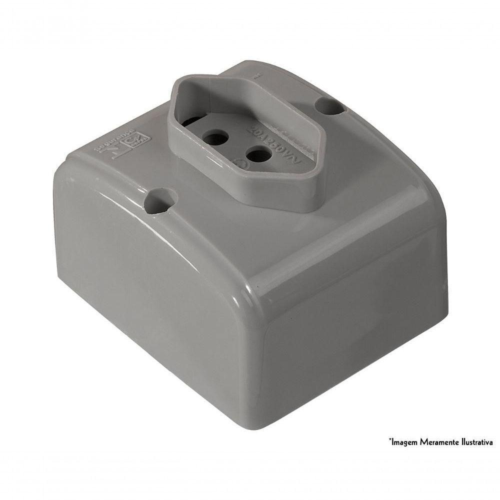 Tomada Ext 2p+t 20a/250v Terpb20-3 39121 C/10pcs - 1