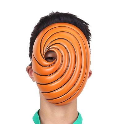 Máscara Anime Naruto Cosplay laranja