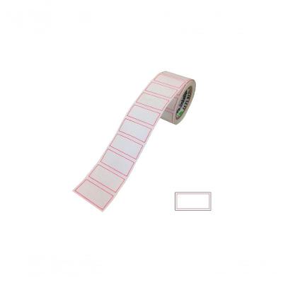 Etiqueta Preço 24 X 12 Mm, 250 Un Vermelha 3007