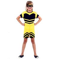 Fantasia Infantil - Queen Bee Curta - Tamanho M (6 A 8 Anos) - 16415 - Sulamericana - 1