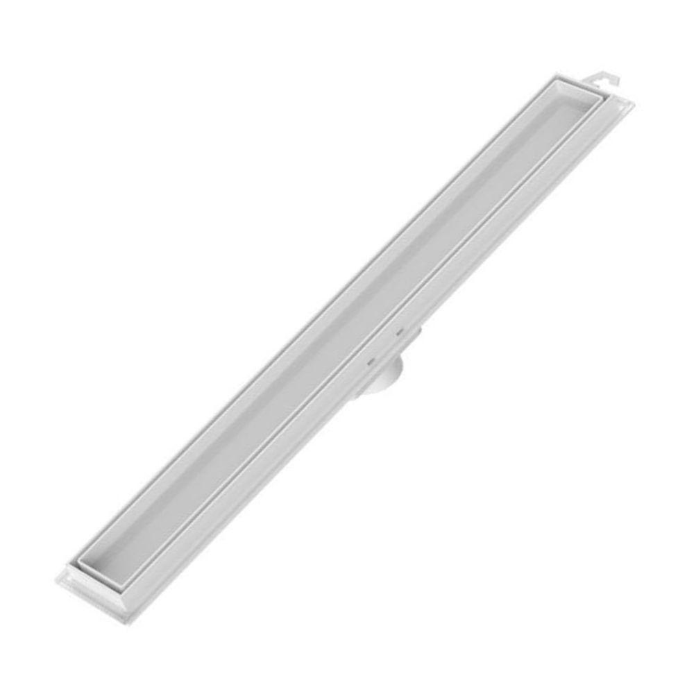 Ralo Linear Invisível 90cm Branco Tigre - 1