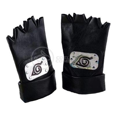 Luvas De Couro Kakashi Hatake Sensei Ninja Que Copia Naruto