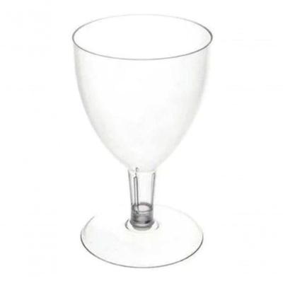 Taça De Vinho Pit 170 Cristal 170ml Plastilânia - 50 Unidade Cor:incolor