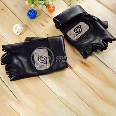 Luvas De Couro Kakashi Hatake Sensei Ninja Copia Naruto Nº30