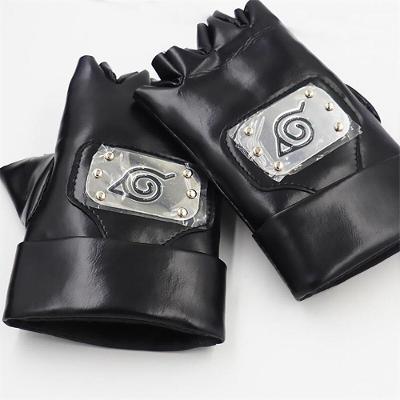 Luvas De Couro Kakashi Hatake Sensei Ninja Copia Naruto Nº25