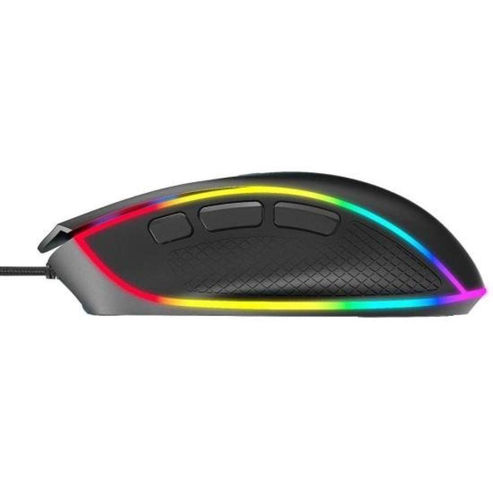 Mouse Gamer Fortrek Cruiser New Edition Rgb 12000 Dpi - 3