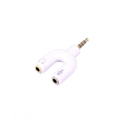 Adaptador Y Splitter Headset Fone Microfone P2 X P3 Áudio