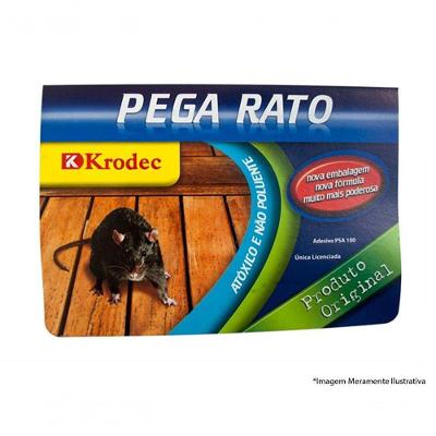 Ratoeira Adesivo Pega Rato 34Cmx25Cm Blister