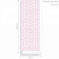 Papel De Parede Infantil Borboletas Rosas - 3