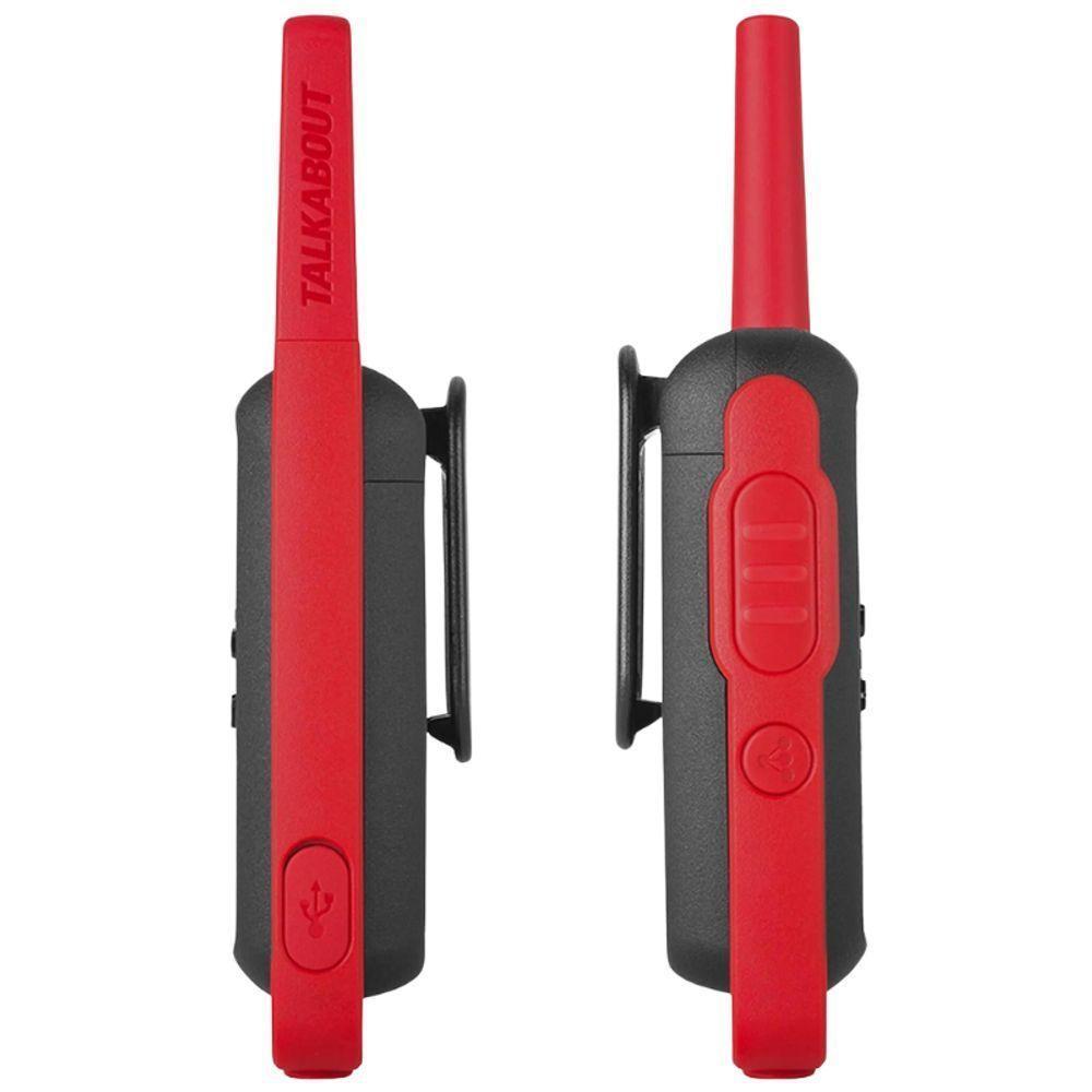 Kit 8x Rádio Comunicador Motorola T210br 32km Ht Talkabout - 3