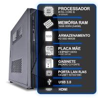 Computador Desktop, Intel Core I5 10º Geração, 16gb Ram, Hd Ssd 480gb, Conexões Usb/vga/hdmi/lan/som