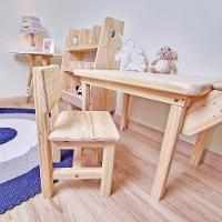 Mesa com Cadeira Infantil Alecrim 50A x 84L x 55P Cor NATURAL - 5