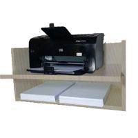 Suporte Para Impressora Com Nicho Madeirado Em Mdf - 1
