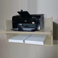 Suporte Para Impressora Com Nicho Madeirado Em Mdf - 3