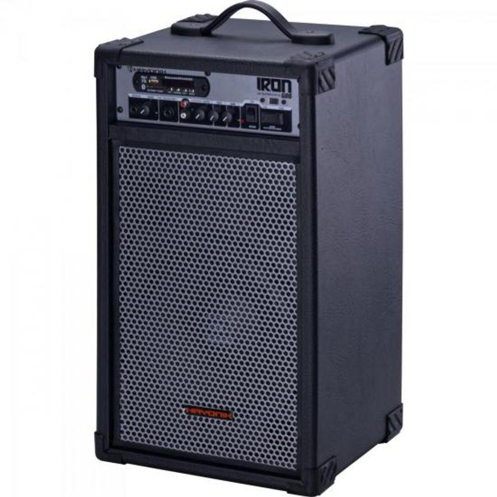 Caixa Multiuso 100W Bluetooth/Usb/Sd/Fm Iron600Preta Hayonik - 2