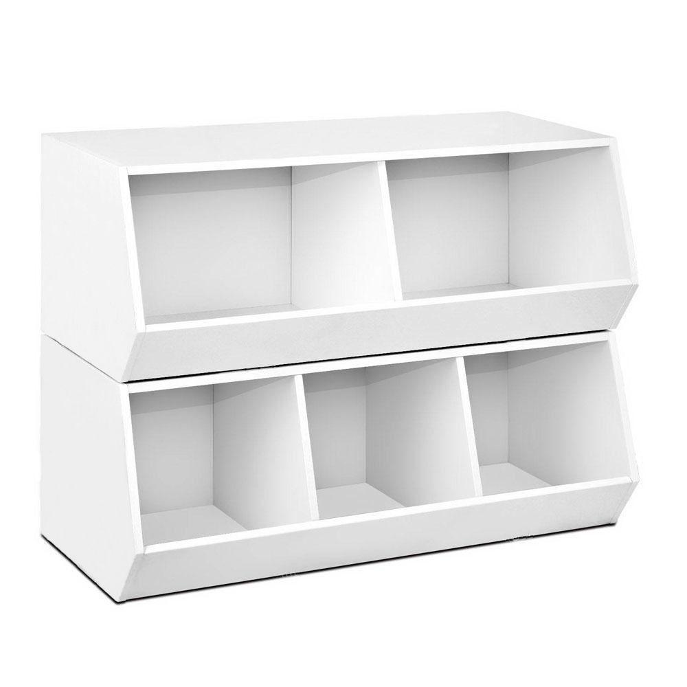 Organizador Infantil Heitor 100% Mdf Brinquedos Crianças - 3