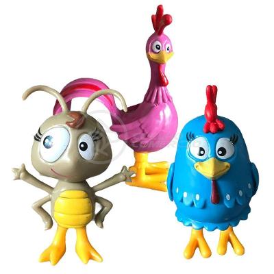 Cartela 4 Bonecos Infantil Galinha Pintadinha E Sua Turma