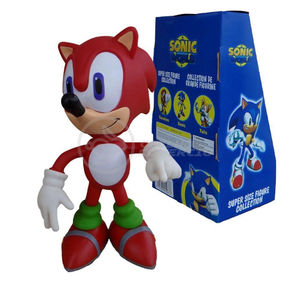 Boneco Action Figure Knuckles The Echidna Articulado 23cm - 10