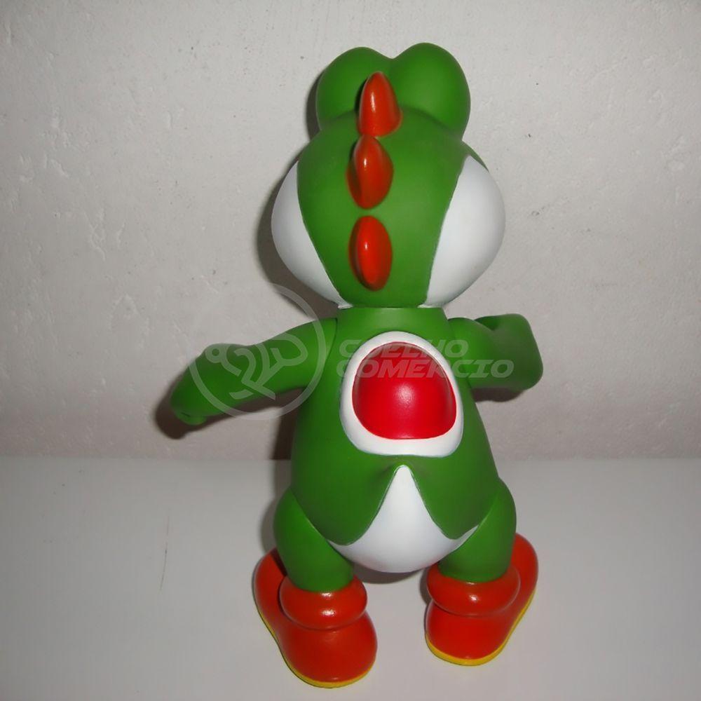 Boneco Action Figure Yoshi Grande Super Size 26Cm - Mario - 4