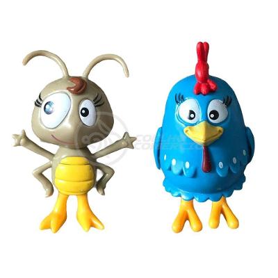 Cartela 4 Bonecos Infantil Galinha Pintadinha E Sua Turma