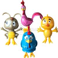 Cartela 4 Bonecos Infantil Galinha Pintadinha E Sua Turma - 8