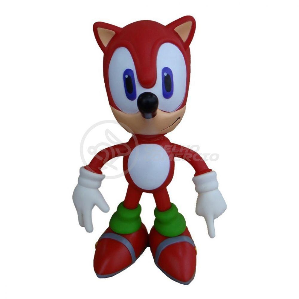 Boneco Action Figure Knuckles The Echidna Articulado 23cm - 3