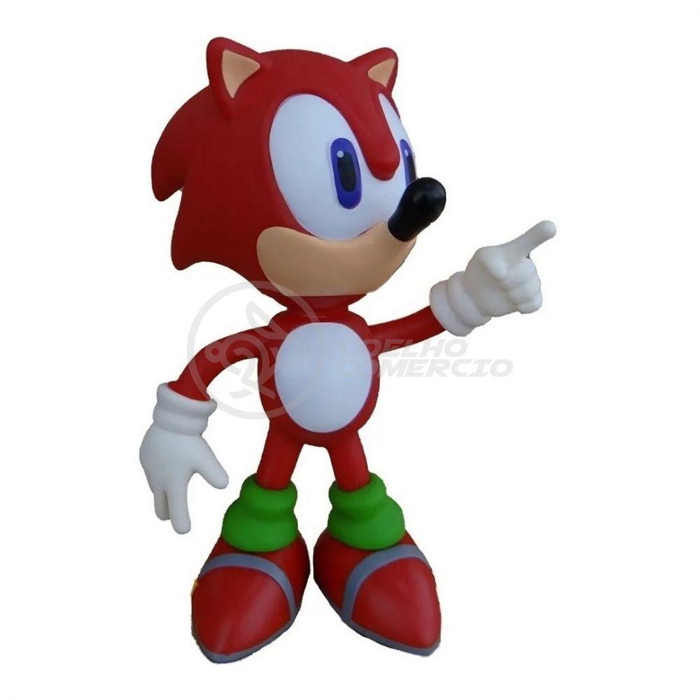 Boneco Action Figure Knuckles The Echidna Articulado 23cm - 4
