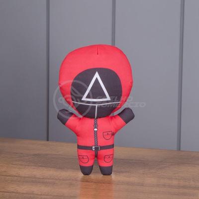Boneco De Pelucia Squid Game Round 6 Vermelho 26Cm Triangulo