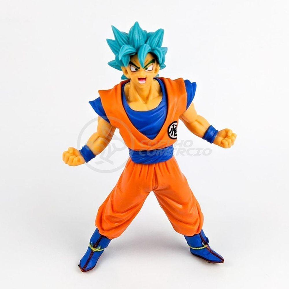 Boneco Action Figure Goku Super Sayajin Blue Dragonball Z - 3