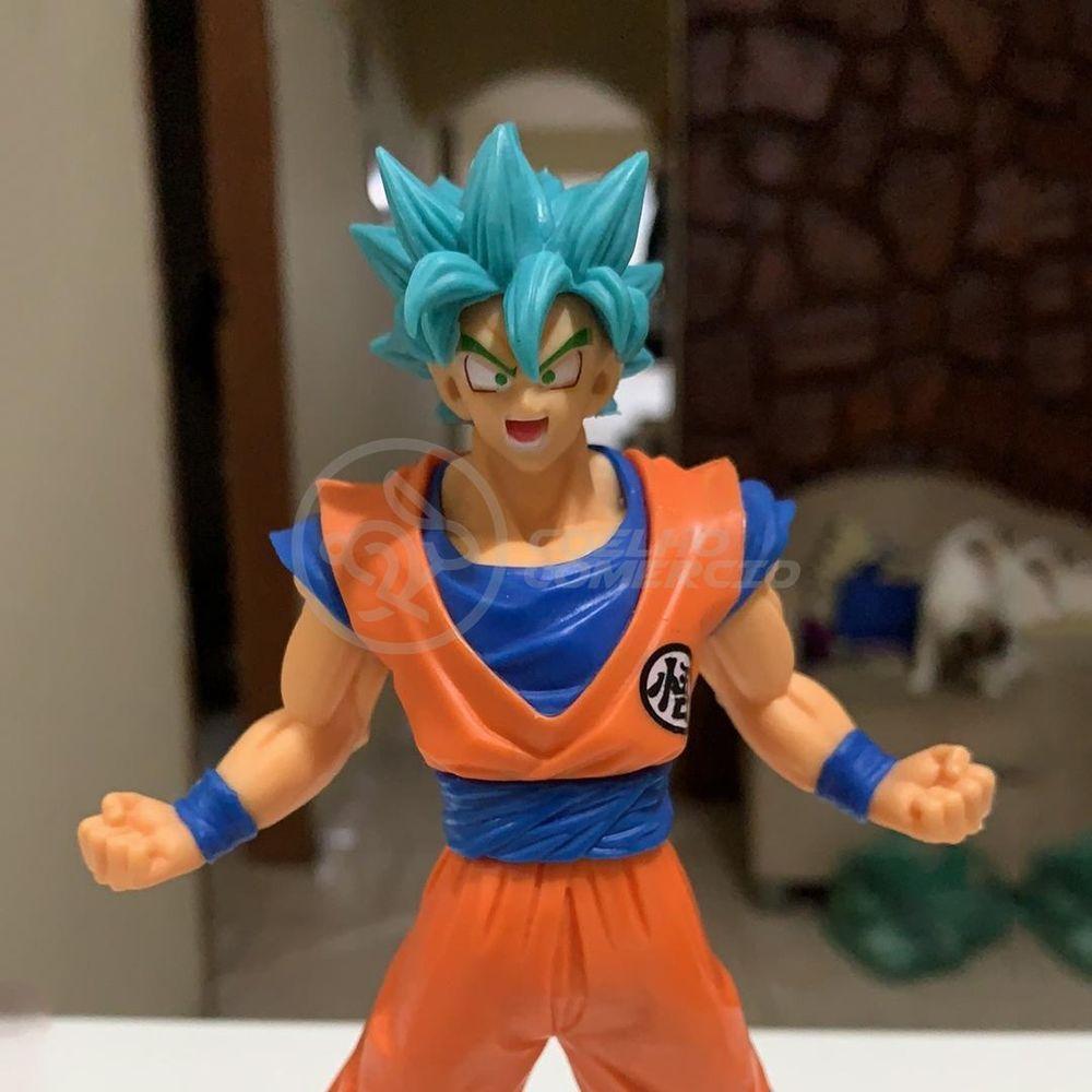 Boneco Action Figure Goku Super Sayajin Blue Dragonball Z - 7
