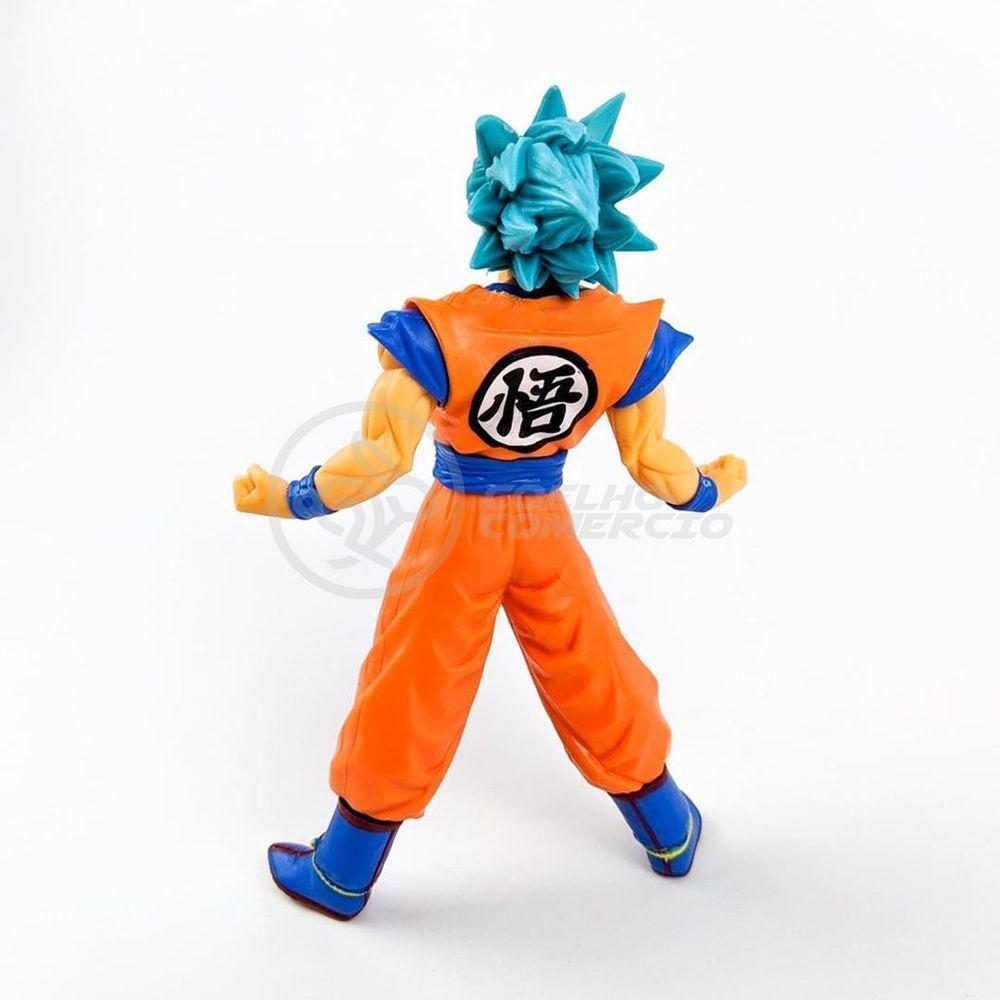 Boneco Action Figure Goku Super Sayajin Blue Dragonball Z - 6