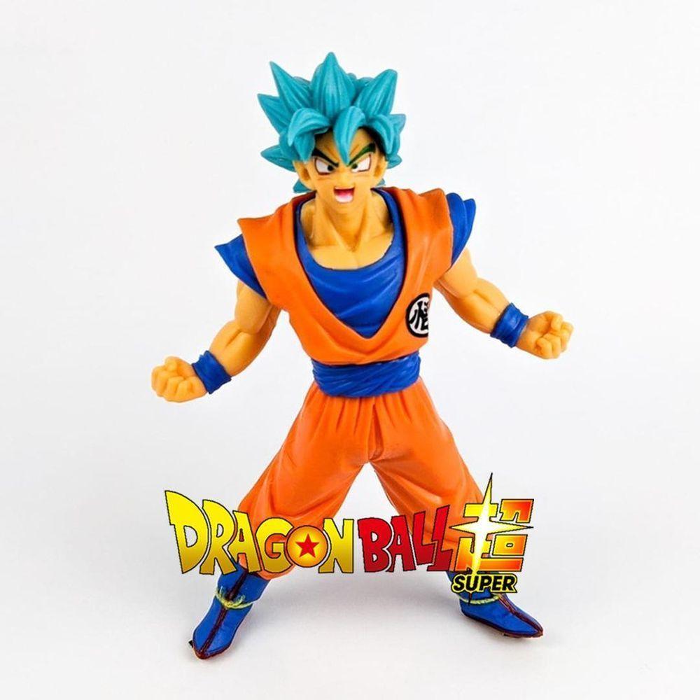 Boneco Action Figure Goku Super Sayajin Blue Dragonball Z - 7