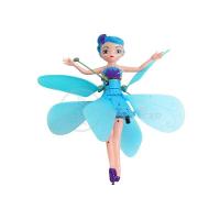 Boneco Princesa Aerocraft Fada Voadora Roxo 19Cm C/ Luz - 4