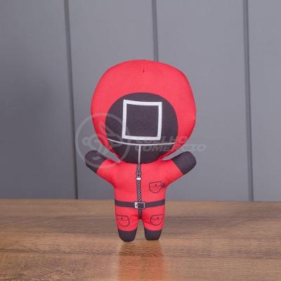 Boneco De Pelucia Squid Game Round 6 Vermelho 26Cm Quadrado
