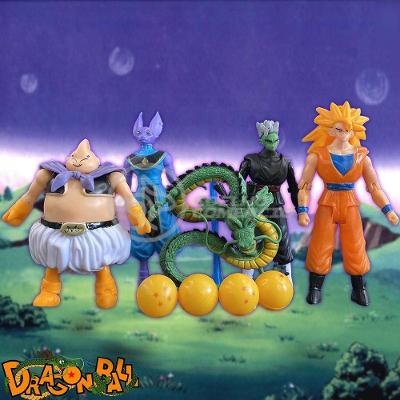 Kit Bonecos Dragon Ball Z Action Figure + Esféras Do Dragão