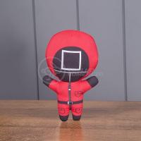 Boneco De Pelucia Squid Game Round 6 Vermelho 26Cm - 8