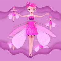 Boneco Princesa Aerocraft Fada Voadora Roxo 19Cm C/ Luz - 2
