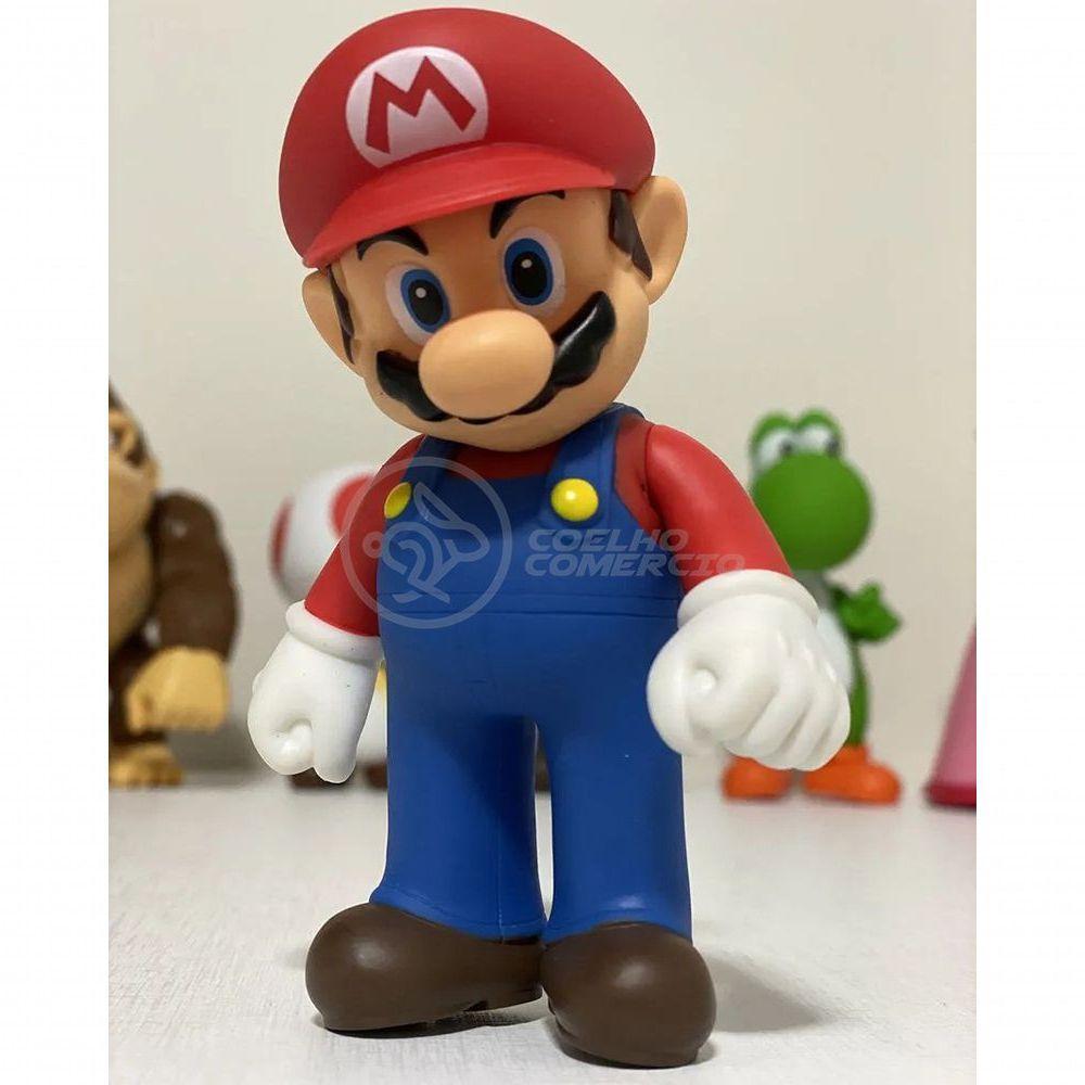 Boneco Action Figure Mario Colecion. 23Cm - Super Mario - 1