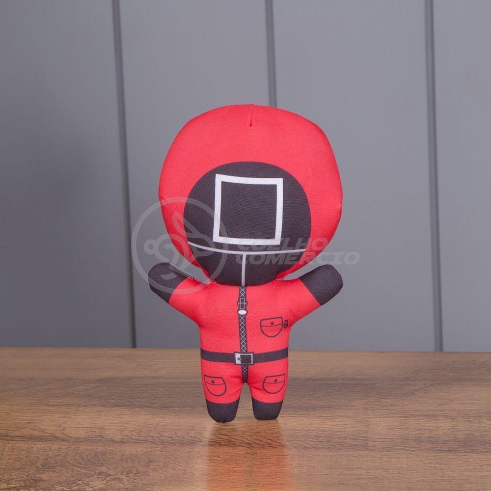 Boneco De Pelucia Squid Game Round 6 Vermelho 26Cm - 7