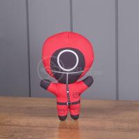 Boneco De Pelucia Squid Game Round 6 Vermelho 26Cm - 6