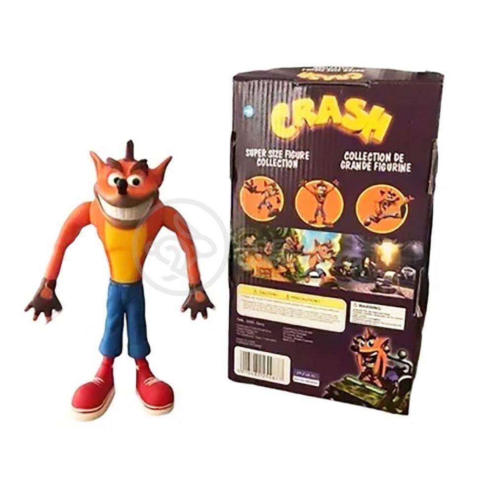 Boneco Action Figure Crash Bandicoot Articulado 25cm - 5